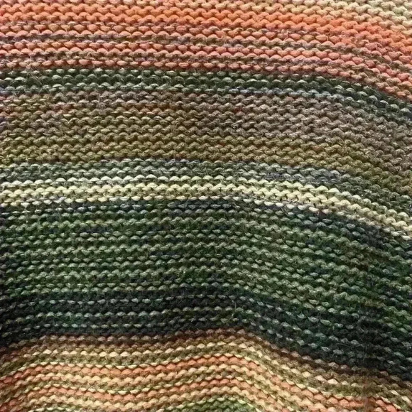 Norm Thompson Escape From The Ordinary VNeck Striped Sweater Womens XL - Picture 3 of 10